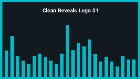 موزیک زمینه لوگو Clean Reveals Logo 01
