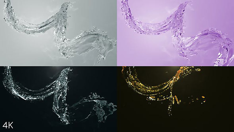 پروژه افترافکت نمایش لوگو با جریان آب Water Helix Logo