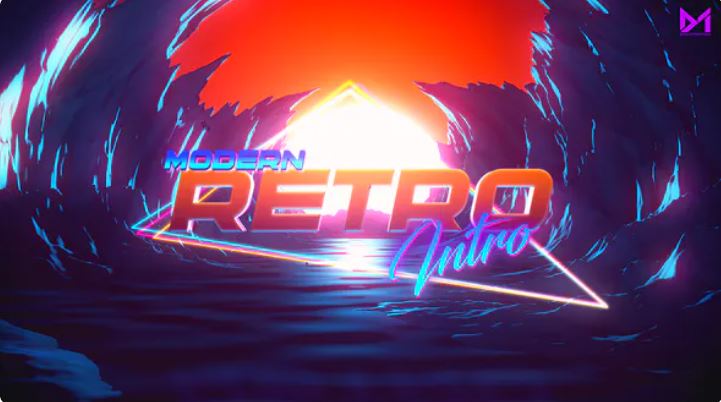 Retro Intro پروژه افترافکت معرفی Modern Retro Intro • مخزن ودره