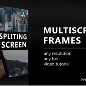 پروژه آماده داوینچی ریزالو فریم های چند صفحه ای Multiscreen Frames ...