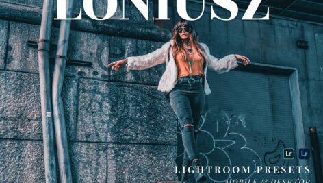 پریست آماده لایت روم دسکتاپ و موبایل Loniusz Lightroom Presets