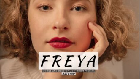 پریست لایت روم دسکتاپ و موبایل Freya Lightroom Presets