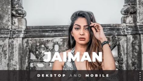 پریست لایت روم دسکتاپ و موبایل Jaiman Lightroom Preset