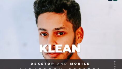 پریست لایت روم دسکتاپ و موبایل Klean Lightroom Preset