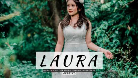 پریست لایت روم دسکتاپ و موبایل Laura Lightroom Presets