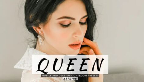 پریست لایت روم دسکتاپ و موبایل Queen Lightroom Presets