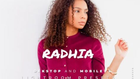 پریست لایت روم دسکتاپ و موبایل Radhia Lightroom Preset