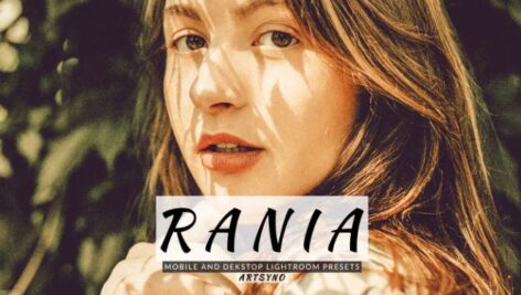 پریست لایت روم دسکتاپ و موبایل Rania Lightroom Presets