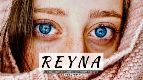 پریست لایت روم دسکتاپ و موبایل Reyna Lightroom Presets