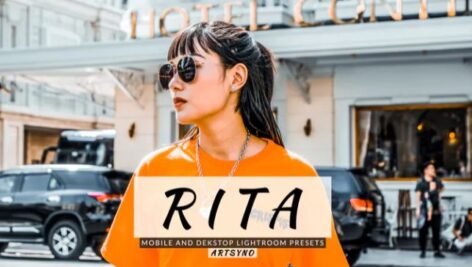 پریست لایت روم دسکتاپ و موبایل Rita Lightroom Presets