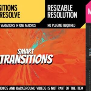 پروژه آماده داوینچی ریزالو ترانزیشن Smart Transitions • مخزن ودره