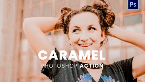 دانلود اکشن فتوشاپ Caramel Photoshop Action