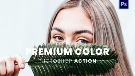 دانلود اکشن فتوشاپ تم رنگی Premium Color