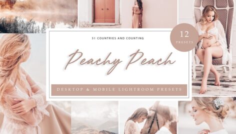پریست لایت روم Lightroom Presets – Peach