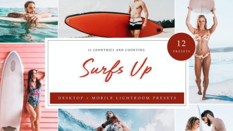 پریست لایت روم Lightroom Presets – Surfs Up