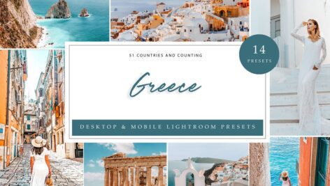 پریست لایت روم Lightroom Presets – Greece