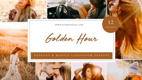 پریست لایت روم Lightroom Presets – Golden Hour