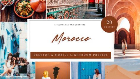پریست لایت روم Lightroom Presets Morocco