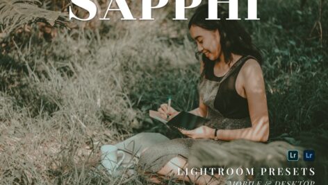 پریست لایت روم دسکتاپ و موبایل Sapphi Lightroom Presets